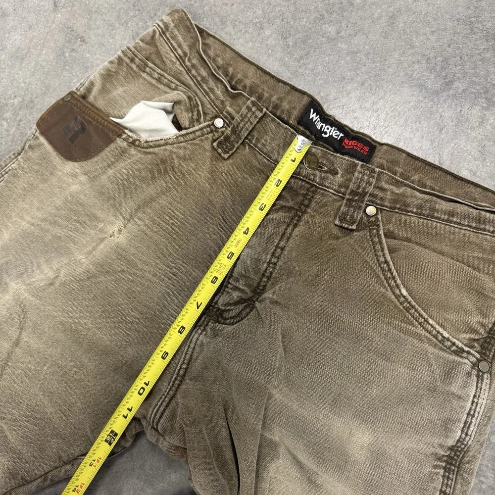 Wrangler Riggs Wear Thinsulate Insulated Jeans Men's Size 32x30 Thermal Brown